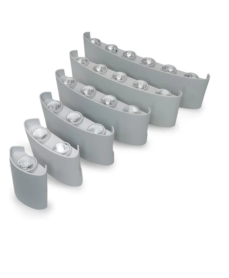 Up and Down LED Wall Lamp Waterproof IP65 Aluminium Interior Wall Light For Bedroom Living Room Corridor Indoor Outdoor Lighting