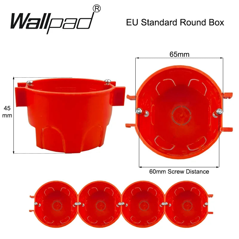 Wallpad Luxe Houten EU Stopcontact – Retro Schakelaar met USB, TV & Datapoort (110–250V)