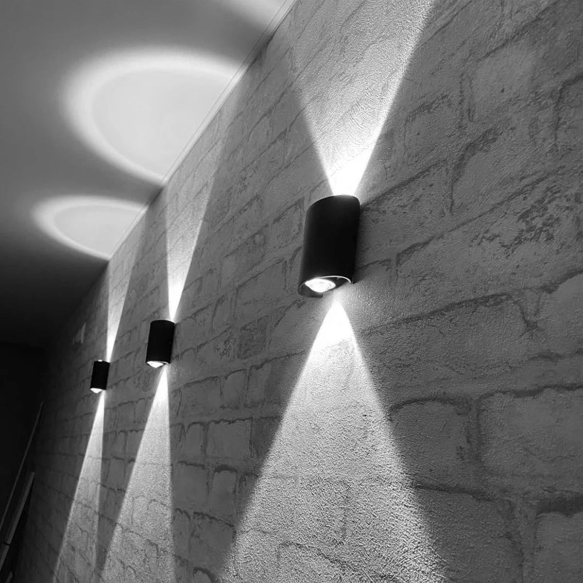 Up and Down LED Wall Lamp Waterproof IP65 Aluminium Interior Wall Light For Bedroom Living Room Corridor Indoor Outdoor Lighting