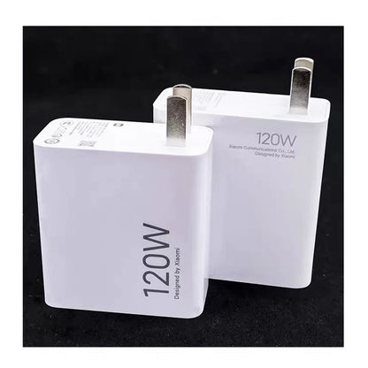 120W Xiaomi Charger Original Turbo Hyper Charge Fast Gan Charging Cable EU US Power Adapter Mi 13T Redmi Note 13 12 Pro+