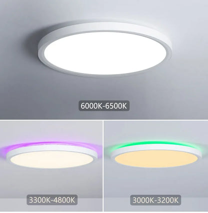 BENWETON TUYA slimme RGB LED plafondlamp – app- en spraakbesturing