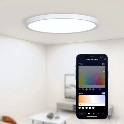 BENWETON TUYA slimme RGB LED plafondlamp – app- en spraakbesturing