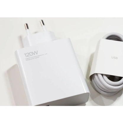 120W Xiaomi Charger Original Turbo Hyper Charge Fast Gan Charging Cable EU US Power Adapter Mi 13T Redmi Note 13 12 Pro+