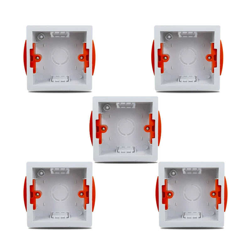 Wallpad Luxe Glazen Lichtschakelaar – 1/2/3/4-Gang Rond Design met LED-indicator (110–250V, 16A)