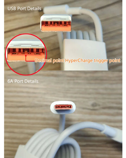 120W Xiaomi Charger Original Turbo Hyper Charge Fast Gan Charging Cable EU US Power Adapter Mi 13T Redmi Note 13 12 Pro+