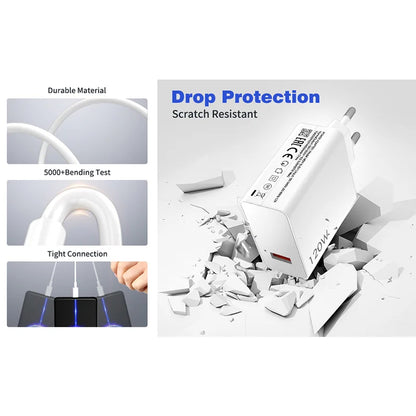 120W Xiaomi Charger Original Turbo Hyper Charge Fast Gan Charging Cable EU US Power Adapter Mi 13T Redmi Note 13 12 Pro+