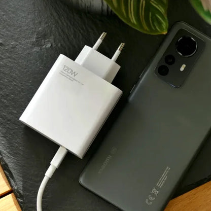 120W Xiaomi Charger Original Turbo Hyper Charge Fast Gan Charging Cable EU US Power Adapter Mi 13T Redmi Note 13 12 Pro+
